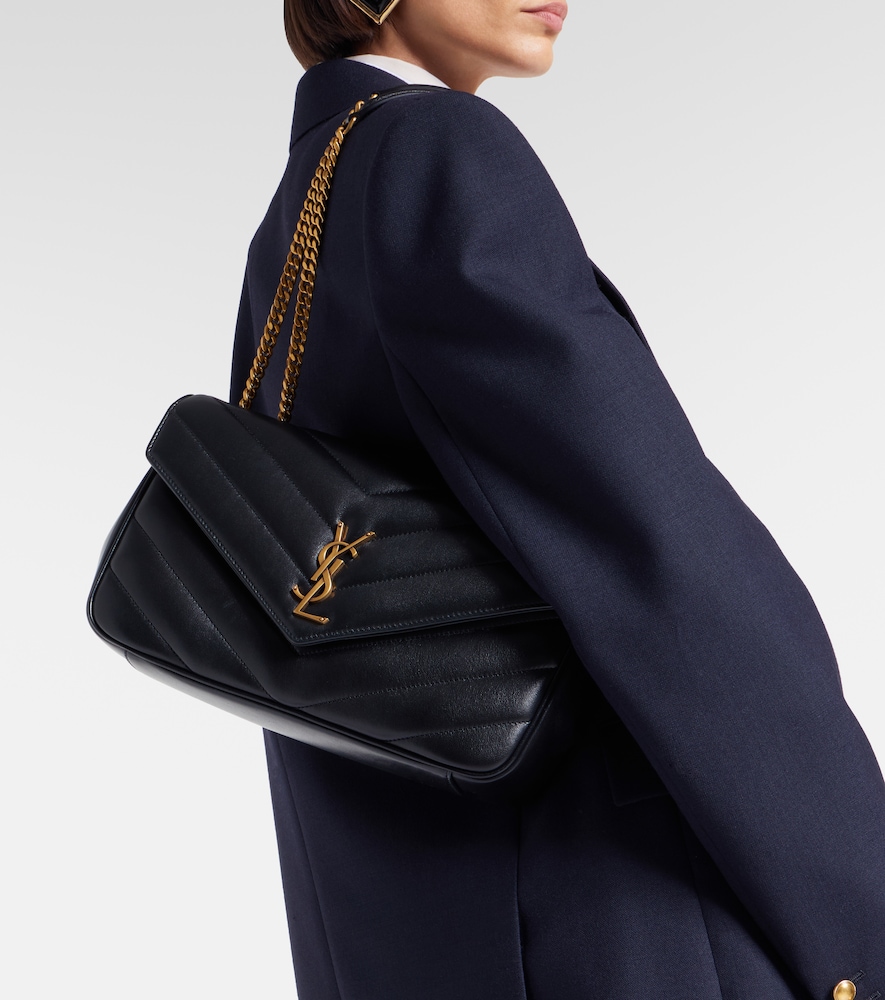 Saint Laurent Loulou Medium leather shoulder bag