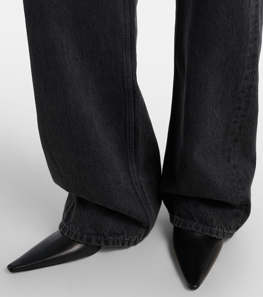 Victoire 55 Leather Ankle Boots