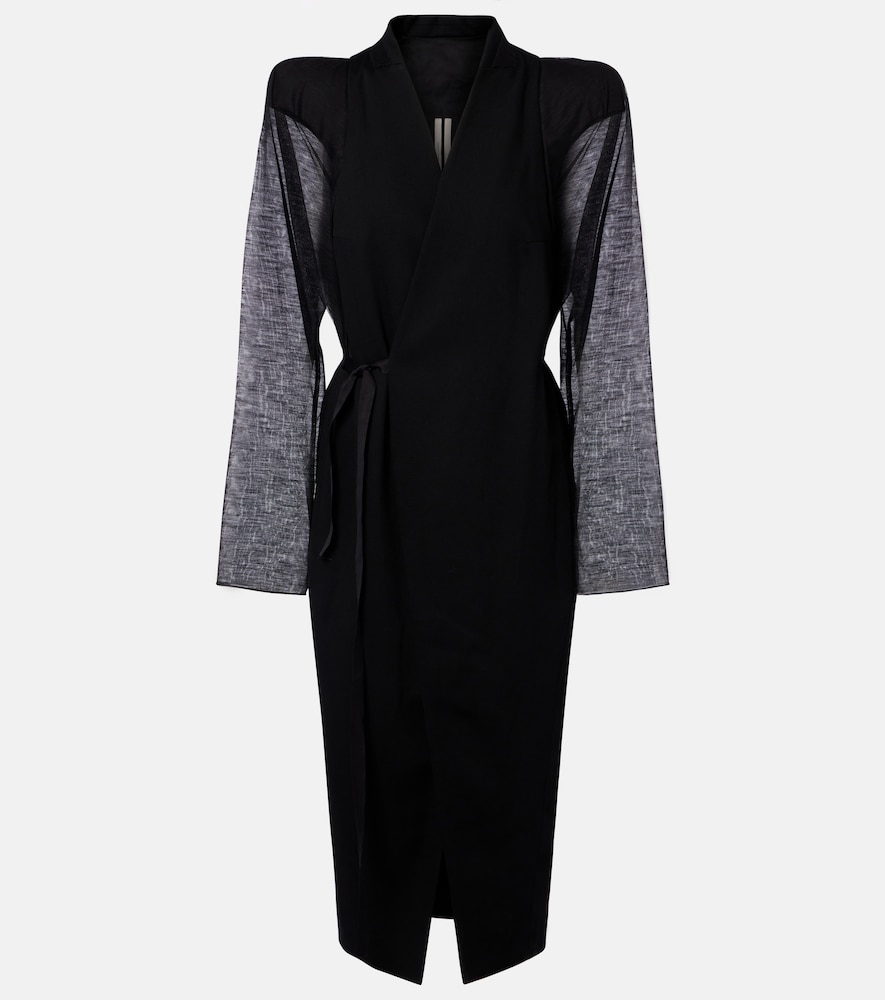 Rick Owens Rick Owens Cyclops wool wrap coat　Rick Owens サイクロップス ウール ラップ コート