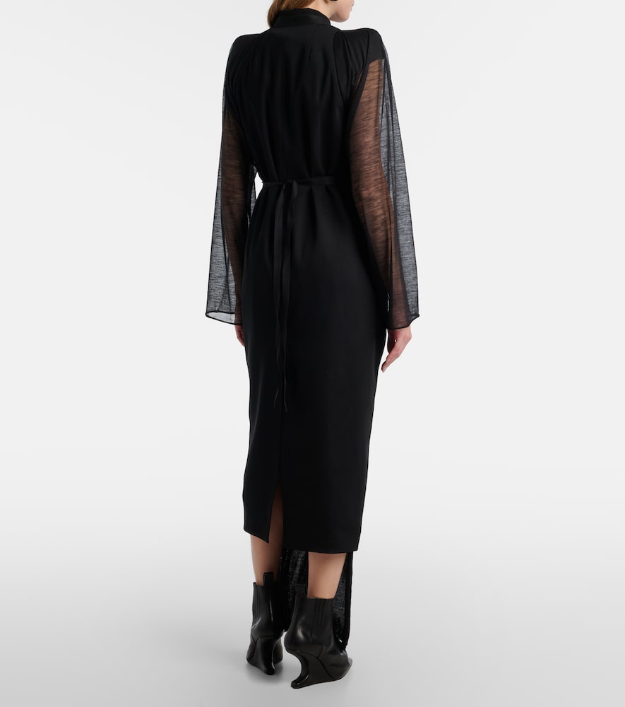 Cyclops Wool Wrap Coat