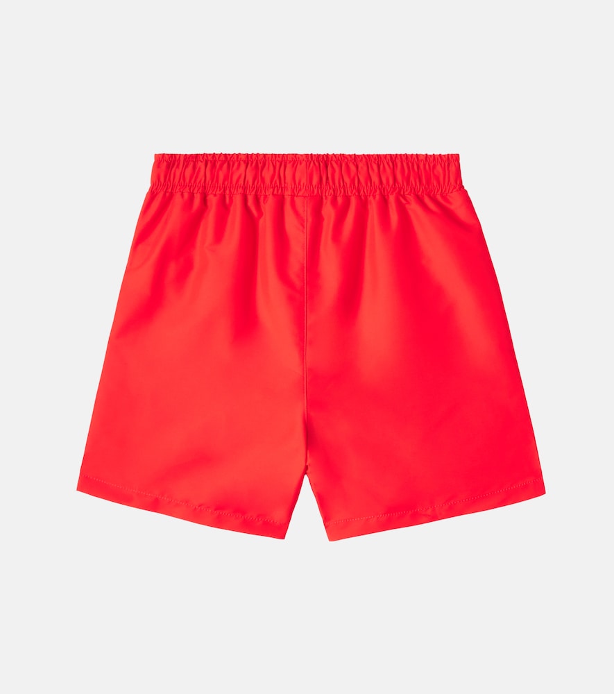  Stella Mccartney Kids Stella Mccartney Kids Logo Swim Trunks 