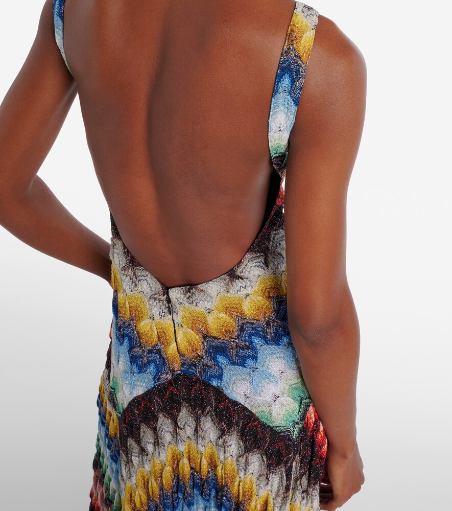  Missoni Missoni Open-back Lame Maxi Dress 
