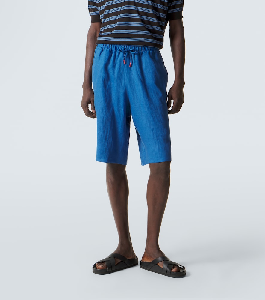 Kiton Kiton Linen Shorts 