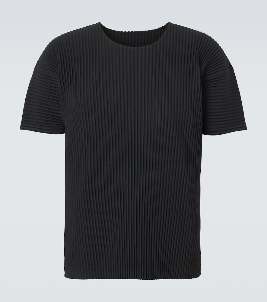 Homme Plisse Issey Miyake Homme Plissé Issey Miyake Basics pleated T-shirt