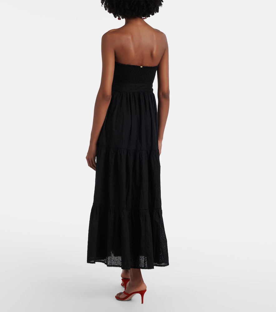  Poupette St Barth Poupette St Barth Maxikleid Thelma Aus Baumwolle 