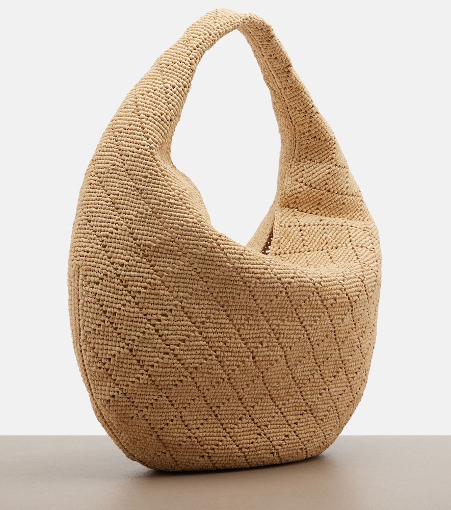  Saint Laurent Saint Laurent Schultertasche Icare Aus Raffiabast 