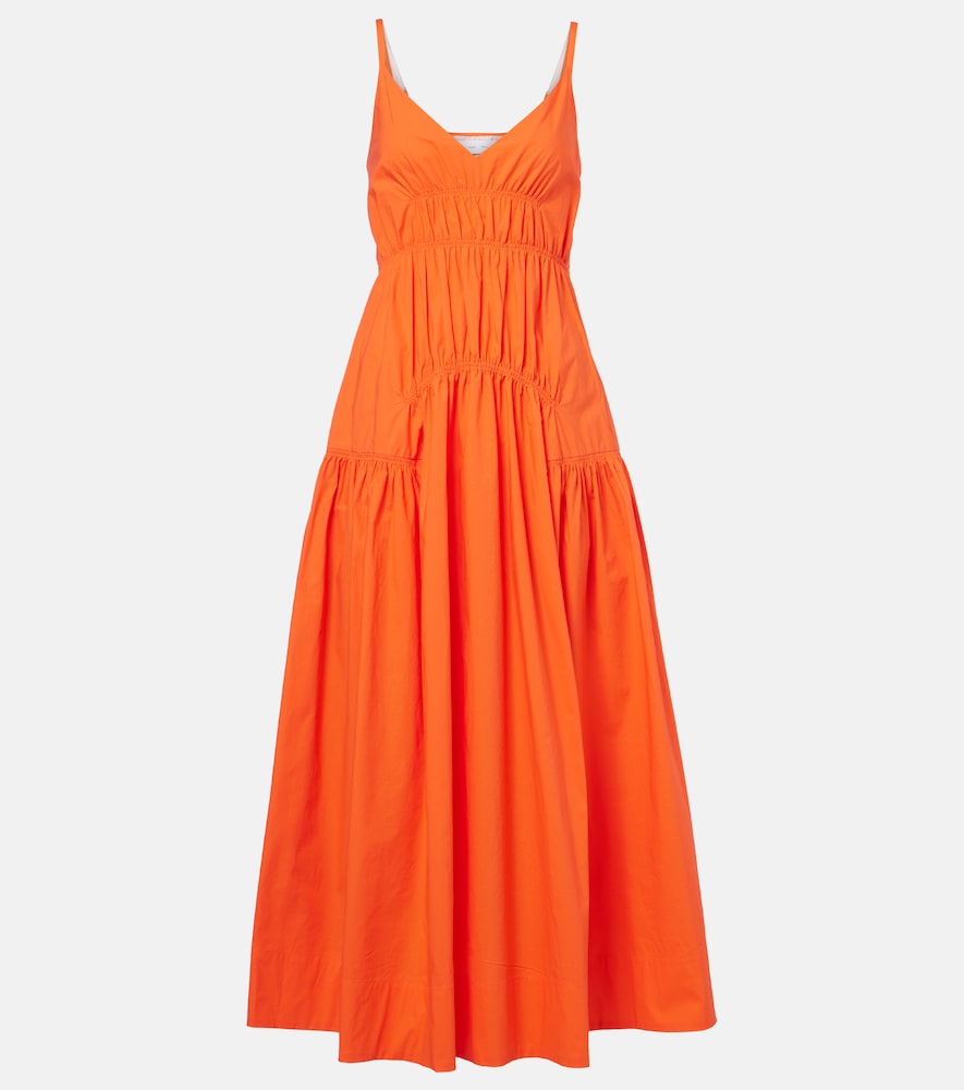 Proenza Schouler White Label Michelyn cotton-blend maxi dress