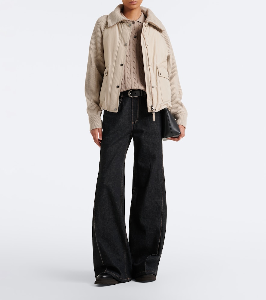 Brunello Cucinelli Wool, cashmere, and silk down jacket | Thumbnail 5 Brunello Cucinelli Wool, cashmere, and silk down jacket | Thumbnail 5