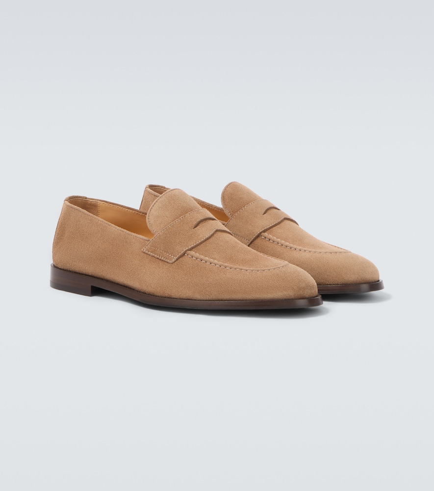  Brunello Cucinelli Brunello Cucinelli Loafers Aus Veloursleder 