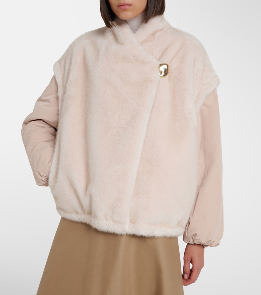 Moncler Chardonneret fleece down jacket | Thumbnail 7 Moncler Chardonneret fleece down jacket | Thumbnail 7