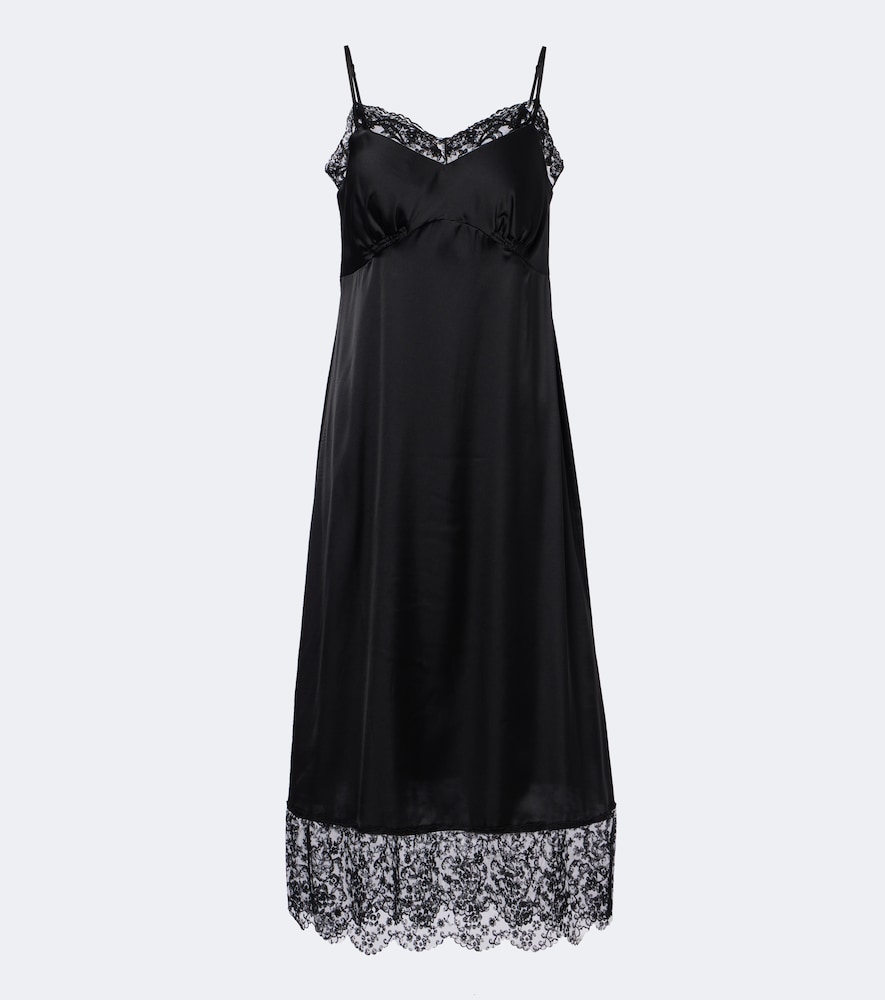 Abito sottoveste in satin