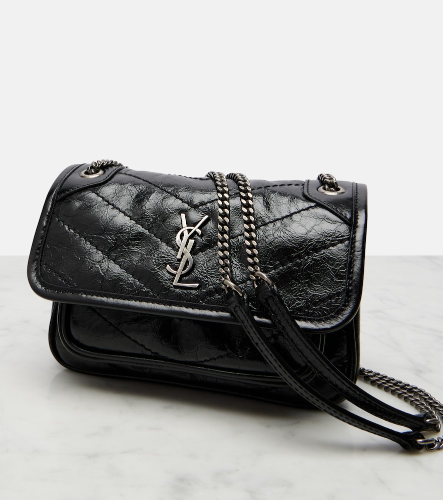  Saint Laurent Saint Laurent Schultertasche Niki Mini Aus Leder 