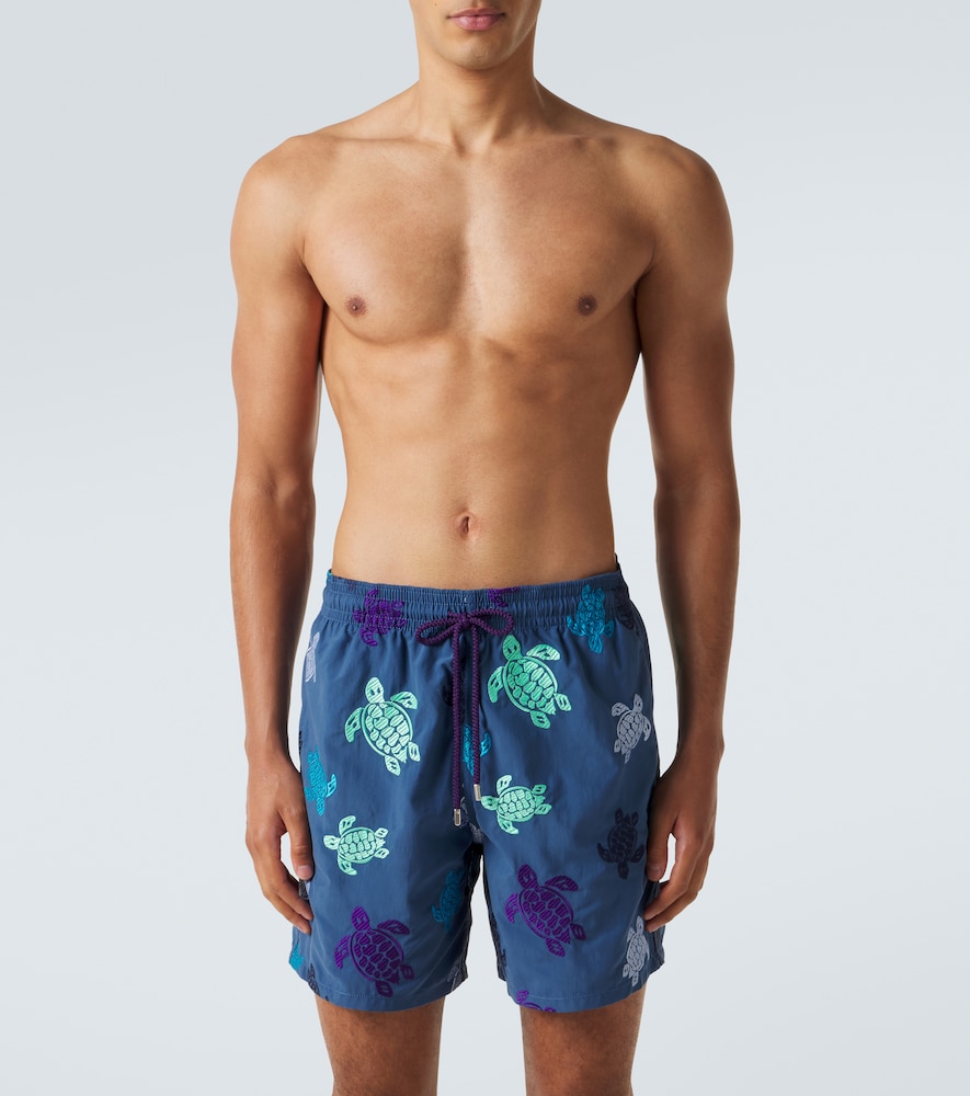  Vilebrequin Vilebrequin Bestickte Badehose 