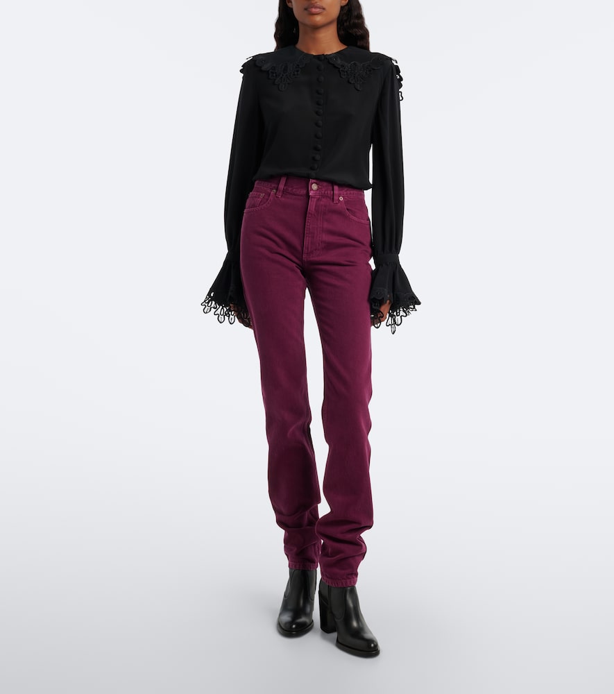 Chloé Mid-Rise Slim Jeans