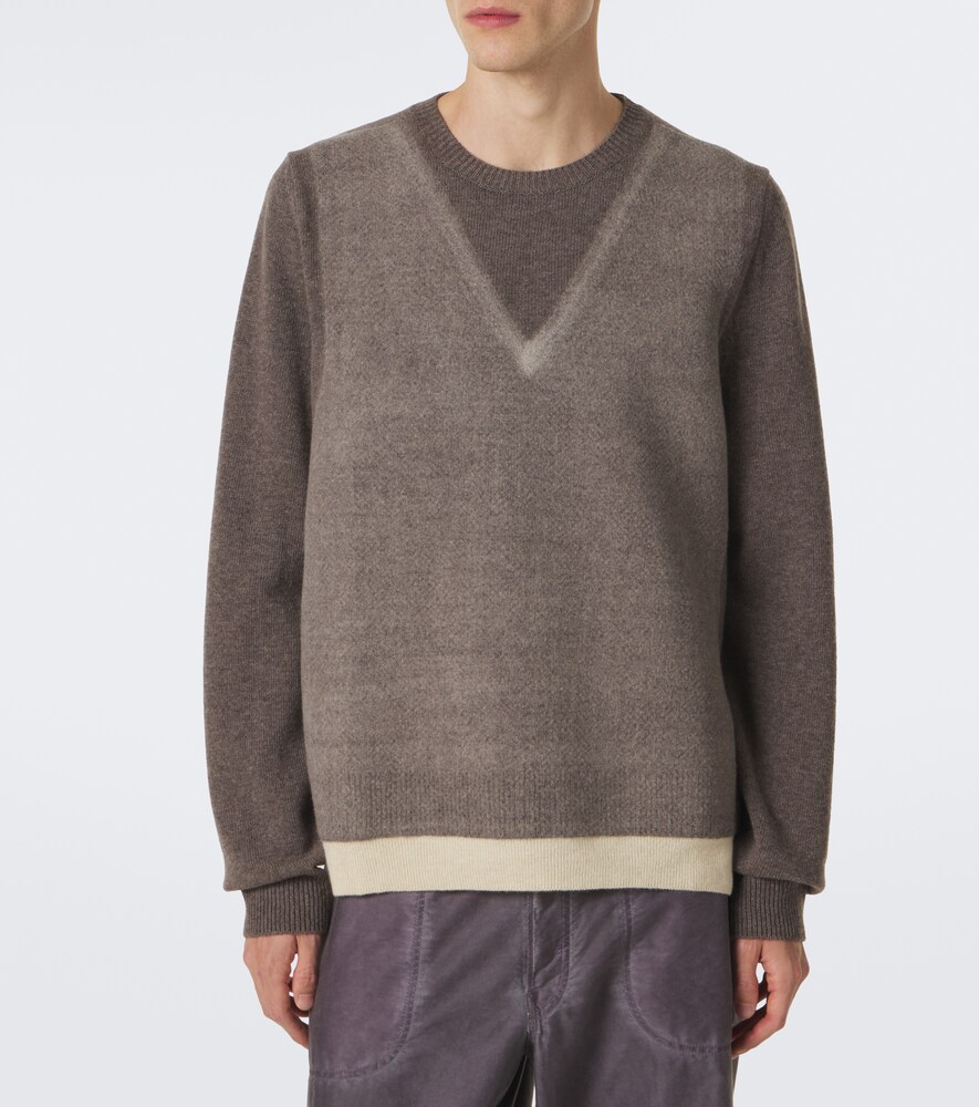 Printed Virgin Sweater