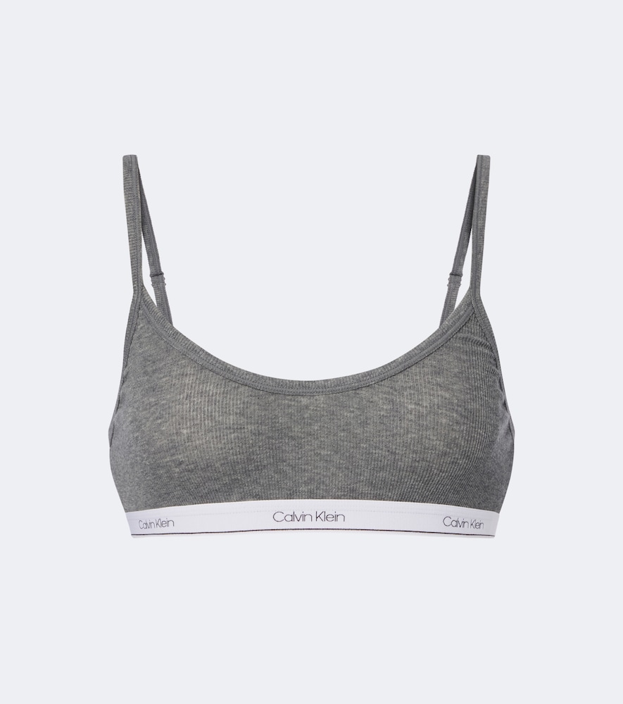 Bralette Sienna in misto cotone a coste