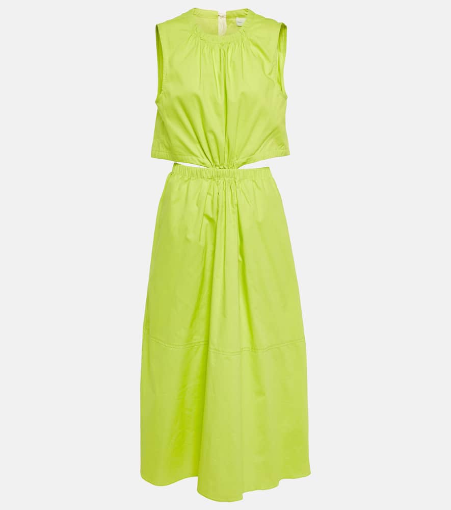 Proenza Schouler White Label cutout cotton midi dress
