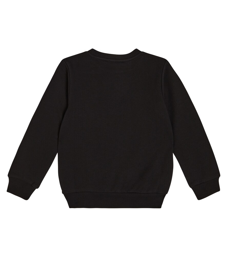  Balmain Kids Balmain Kids Logo Cotton Jersey Sweatshirt 