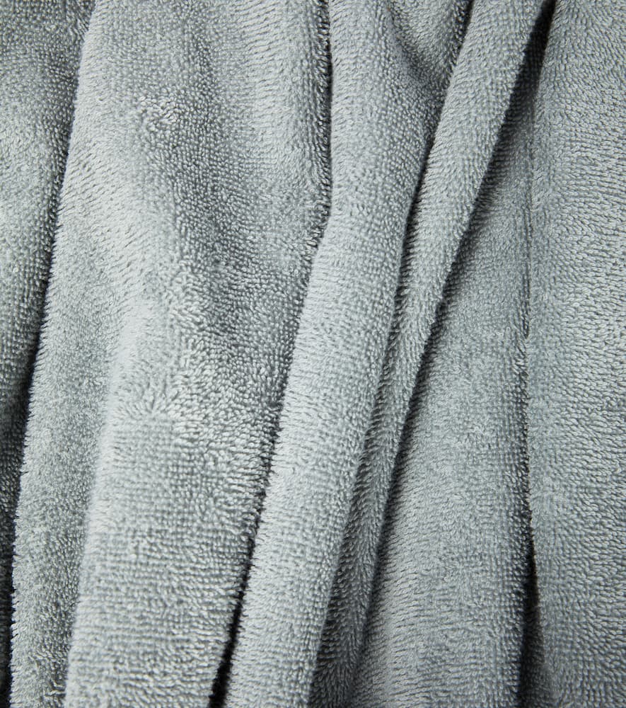 Liewood Augusta Hooded Cotton Terry Towel In Blue