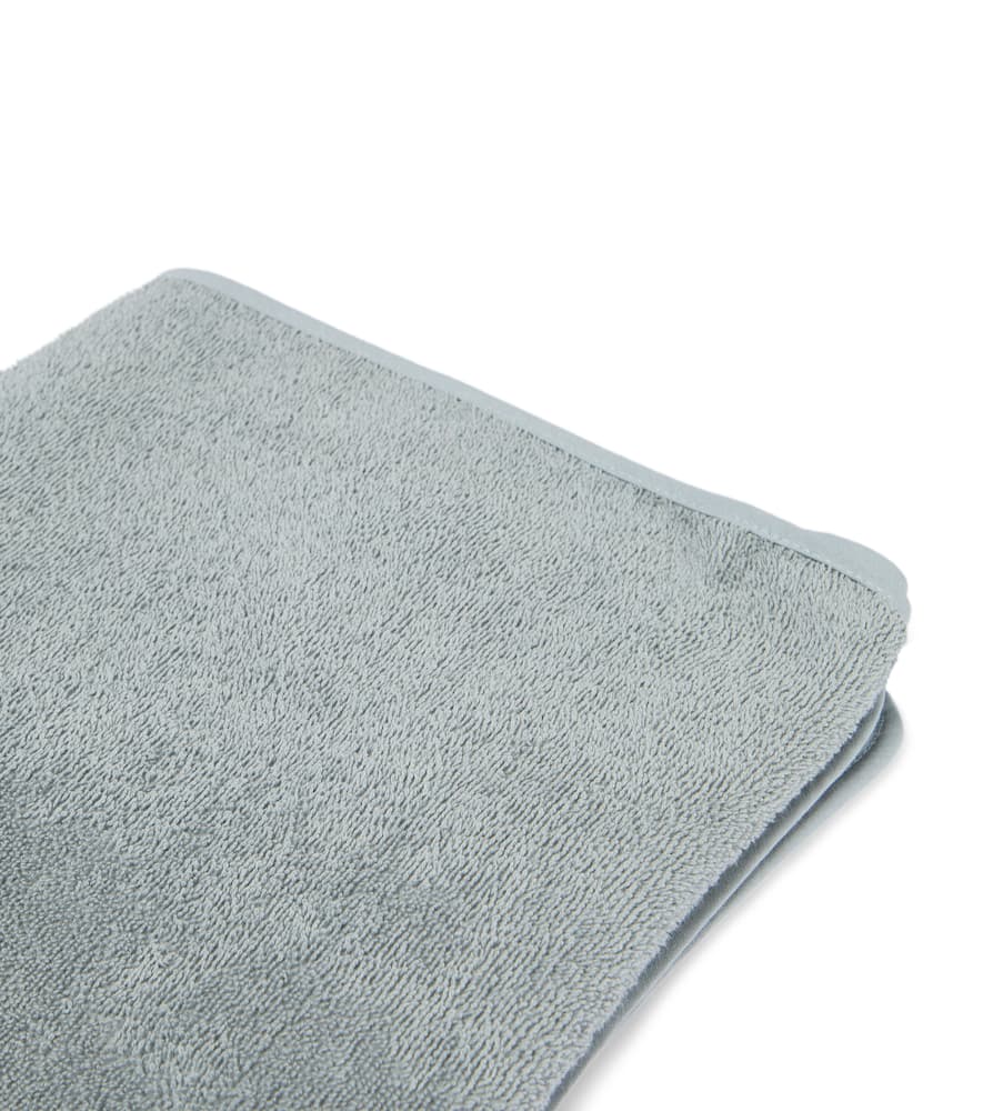 Liewood Augusta Hooded Cotton Terry Towel In Blue