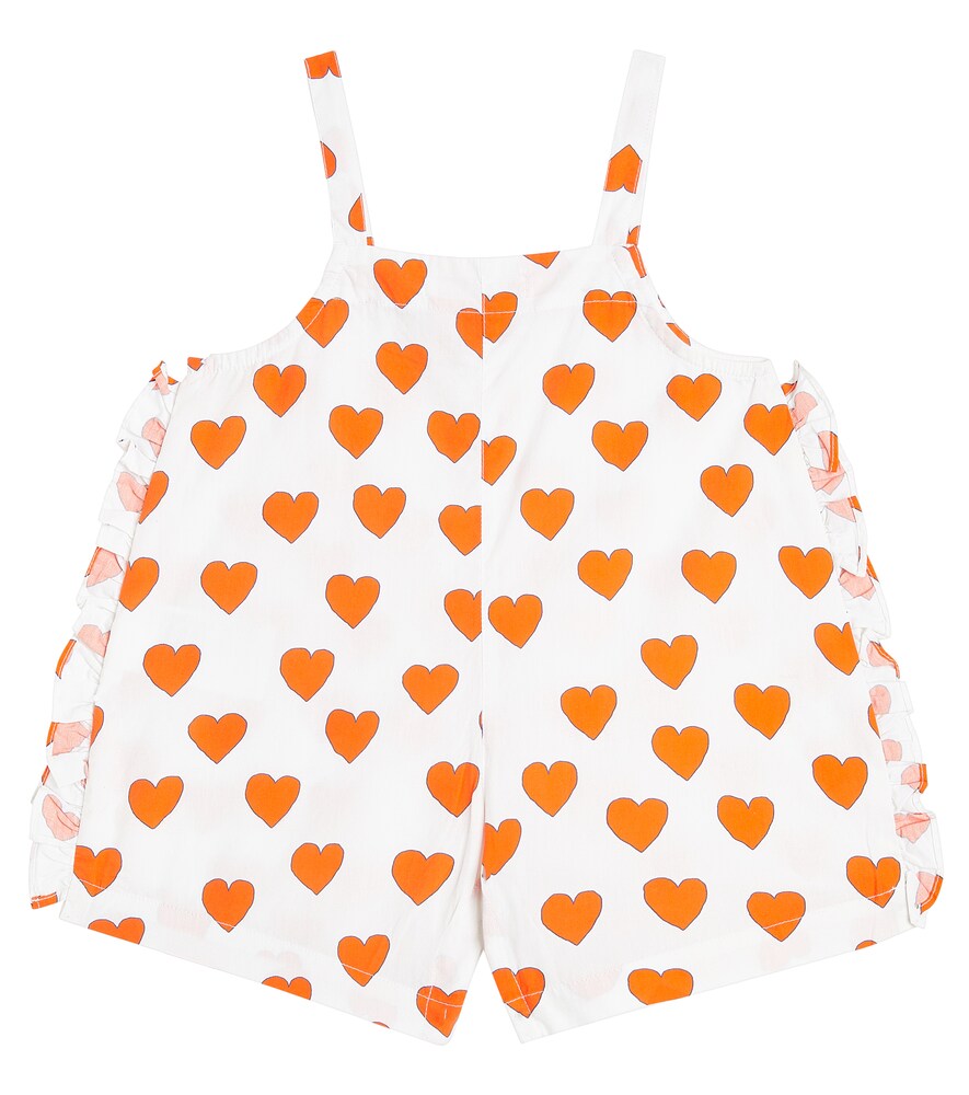  Tinycottons Tinycottons Bebé - Mono Corto Hearts De Popelín De Algodón 