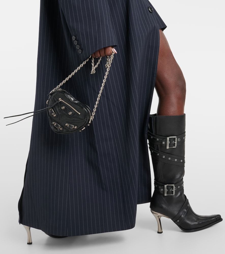  Vetements Vetements Oversized Pinstriped Wool Coat 