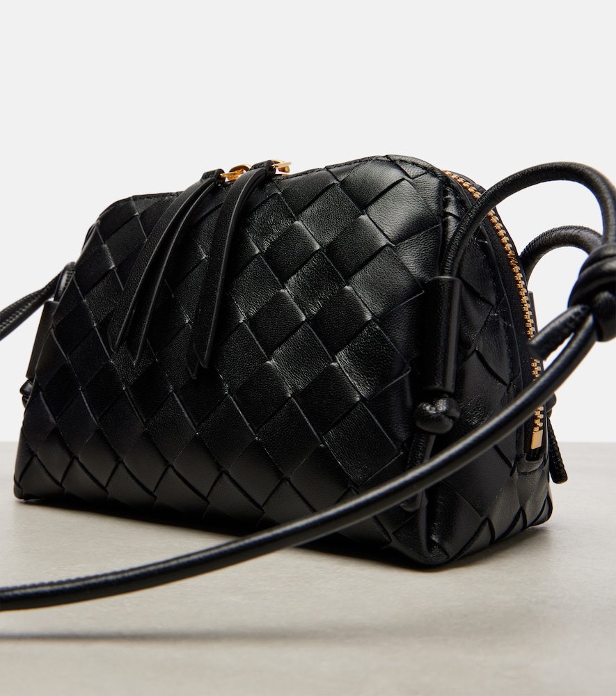 Concert Mini Intrecciato Leather Pouch