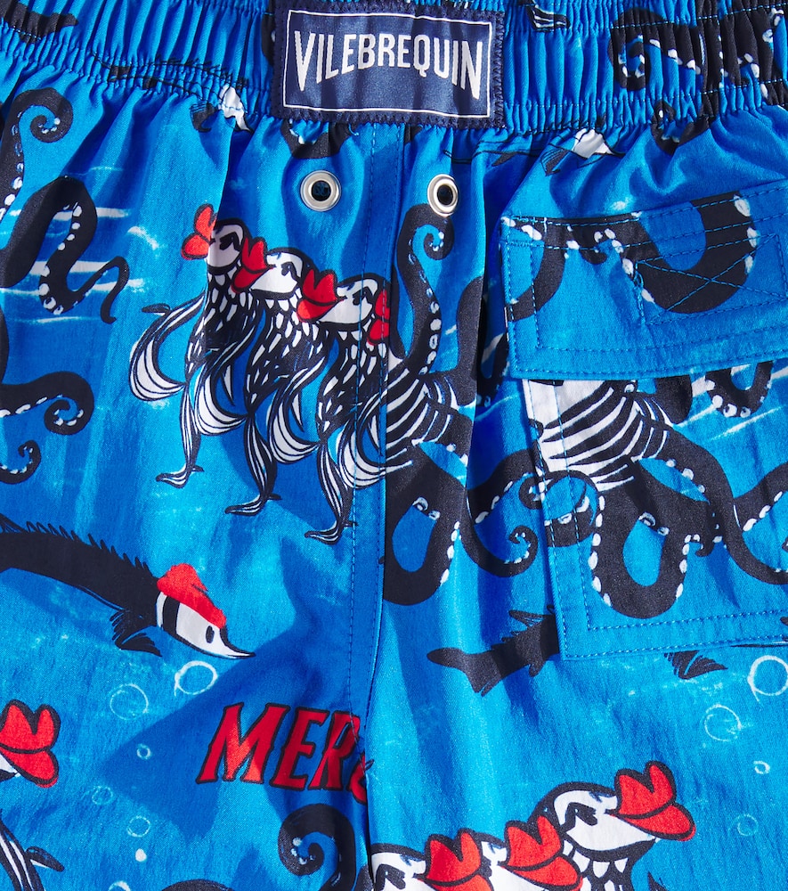 Vilebrequin Jirise Swim Trunks In Blue