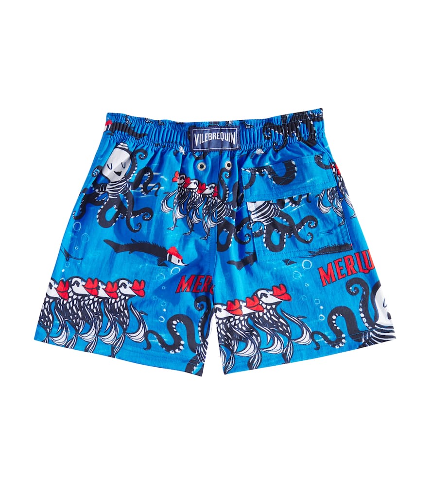 Vilebrequin Jirise Swim Trunks In Blue