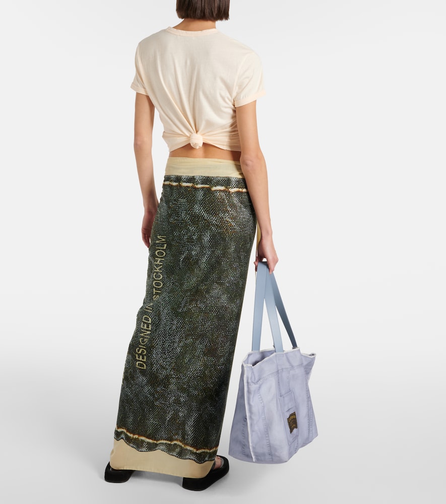  Acne Studios Acne Studios Logo Cotton Scarf 