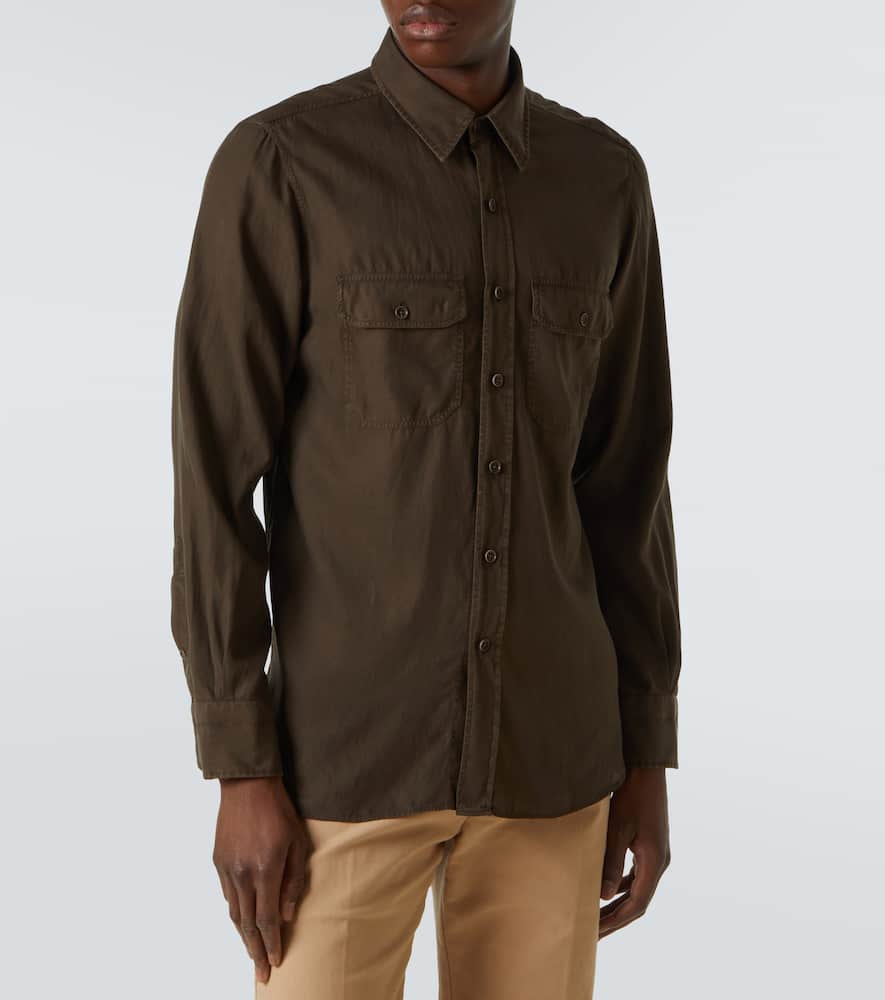 TOM FORD TWILL OVERSHIRT