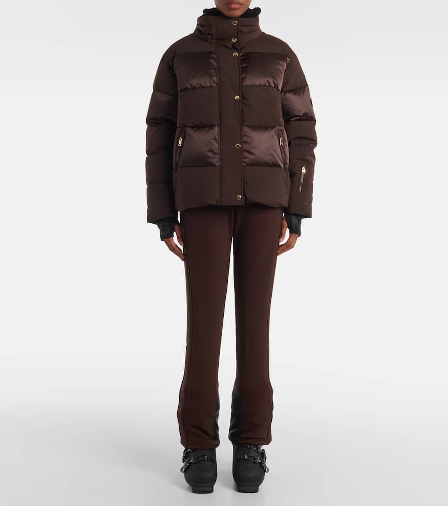 Bogner Naja Down Jacket In Brown