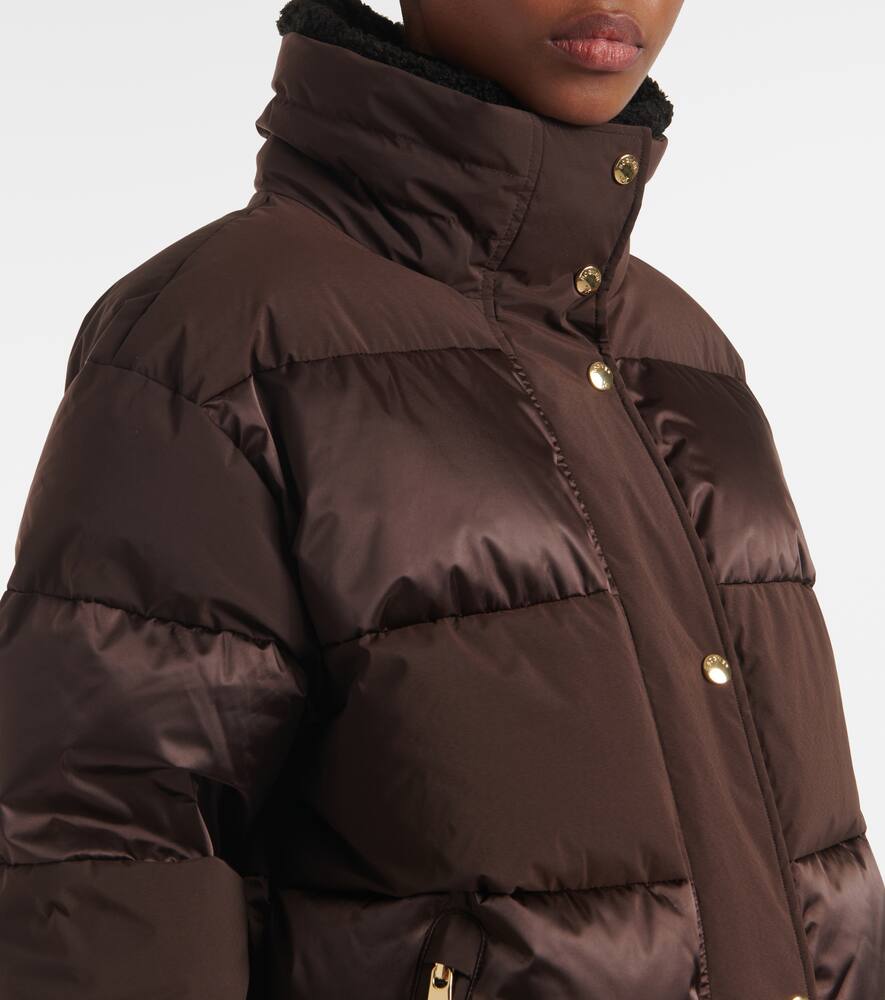 Bogner Naja Down Jacket In Brown