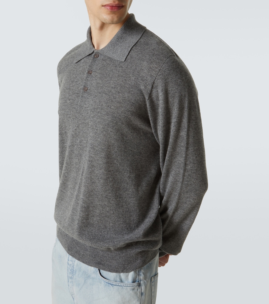  The Row The Row Judi Cashmere Polo Sweater 