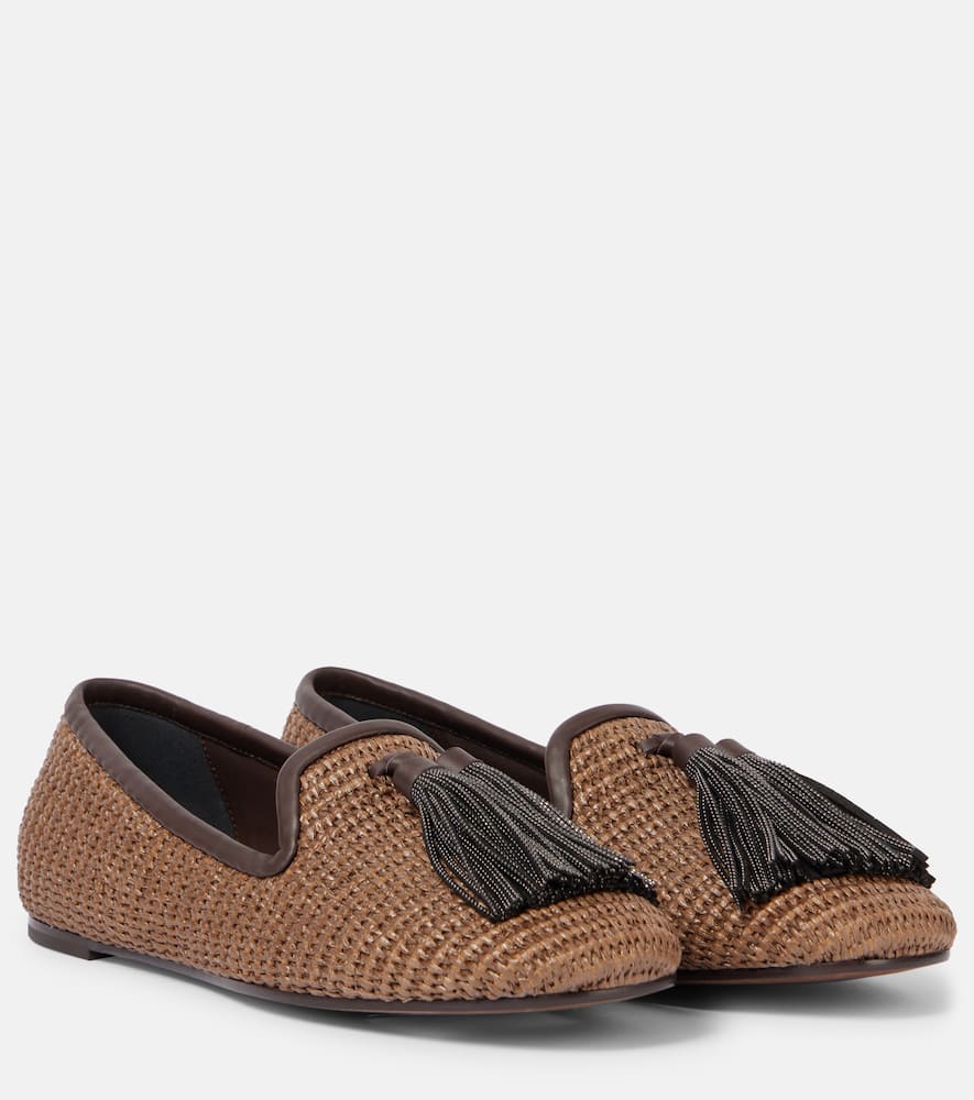 Monili woven loafers