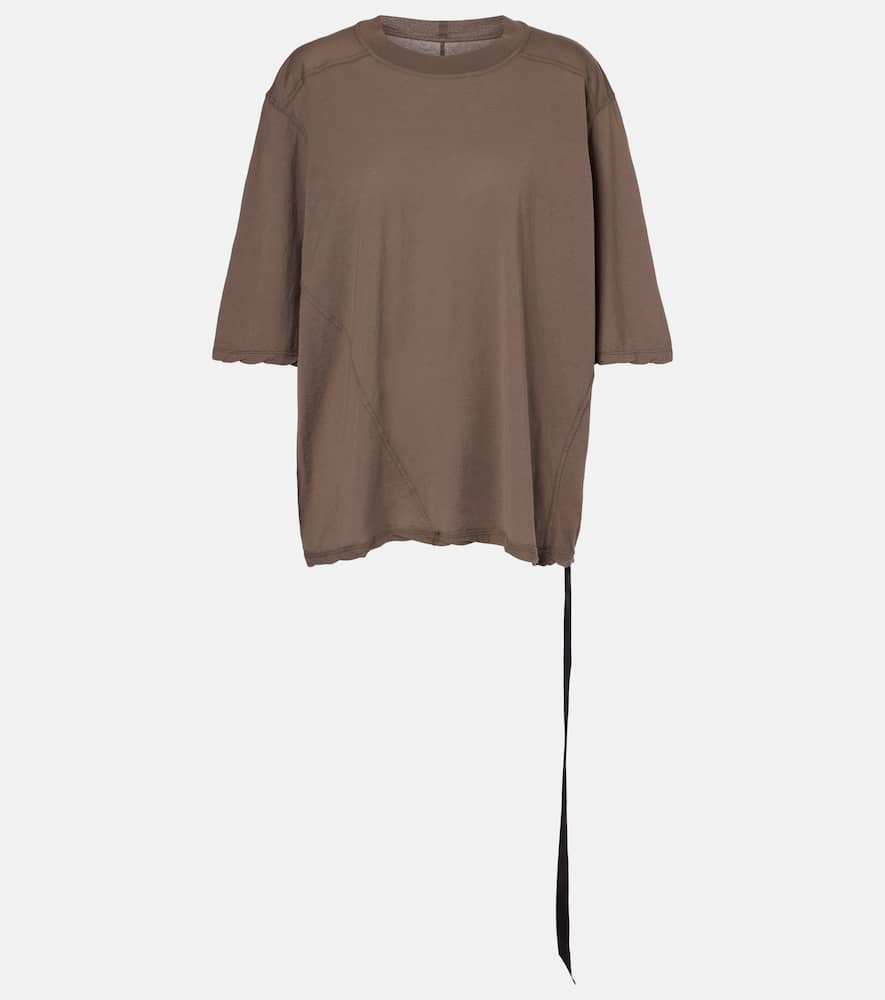 Rick Owens Drkshdw Tommy Cotton Jersey T-shirt In Grey