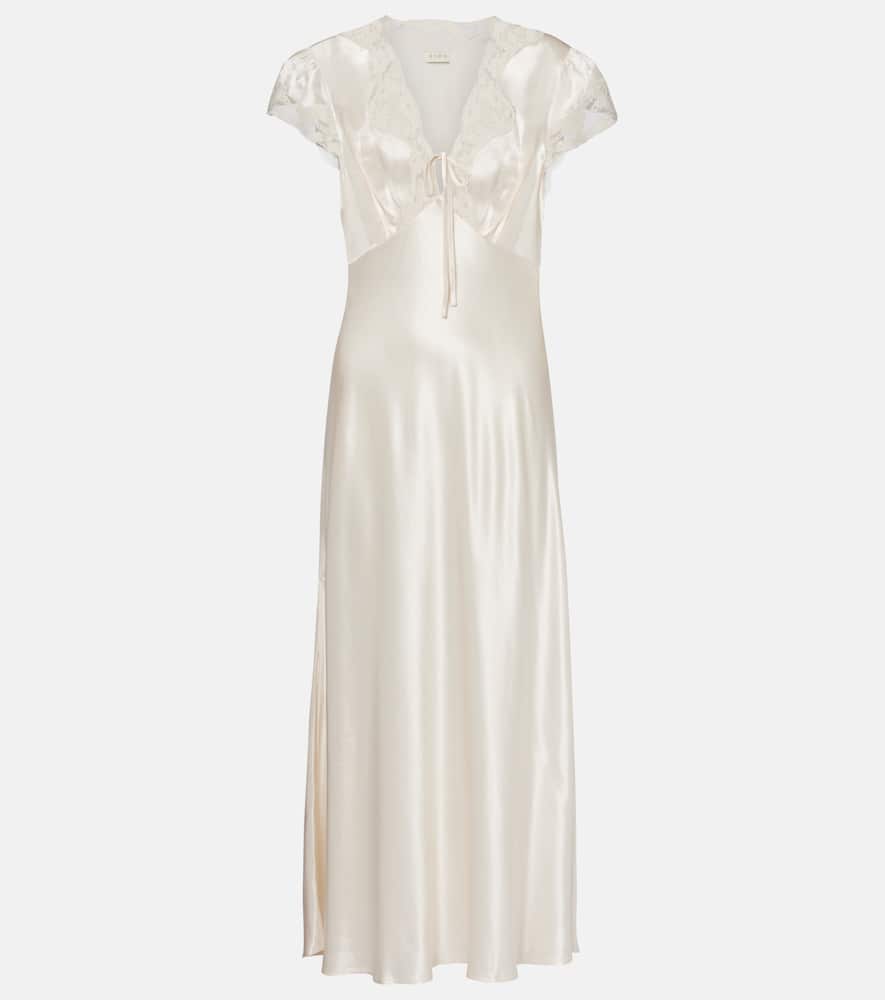 Bridal Amari satin gown