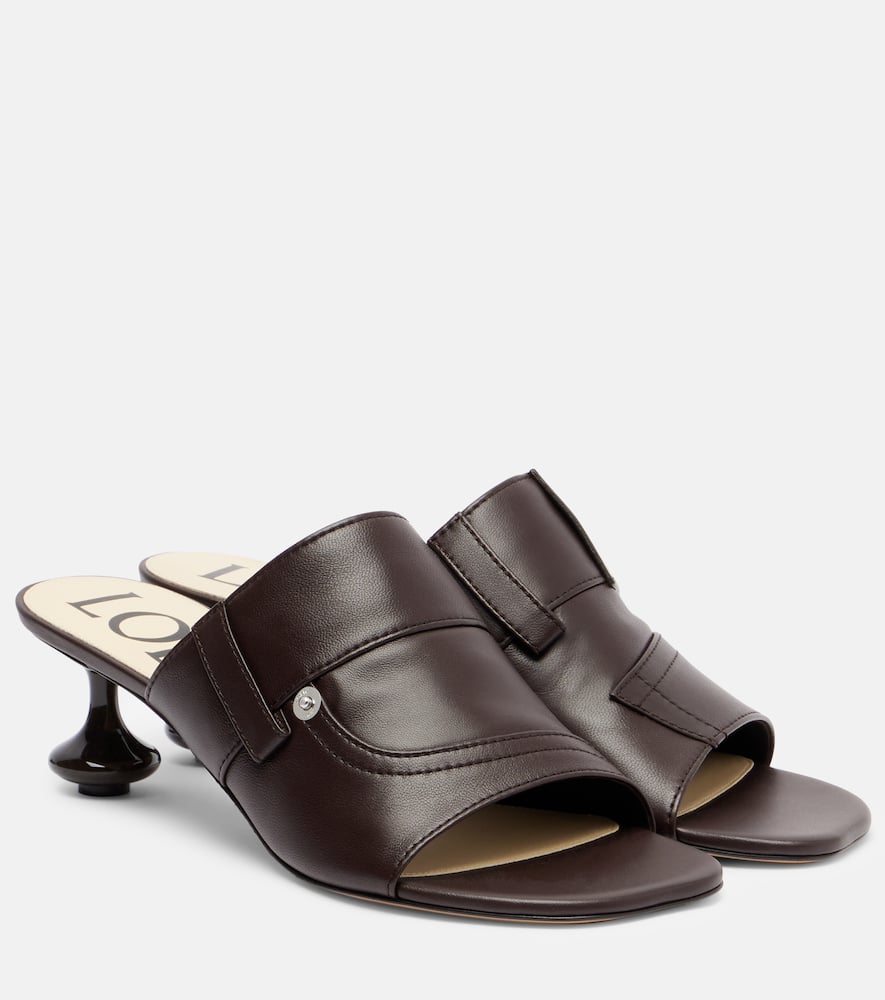 Toy Panta 45 leather mules