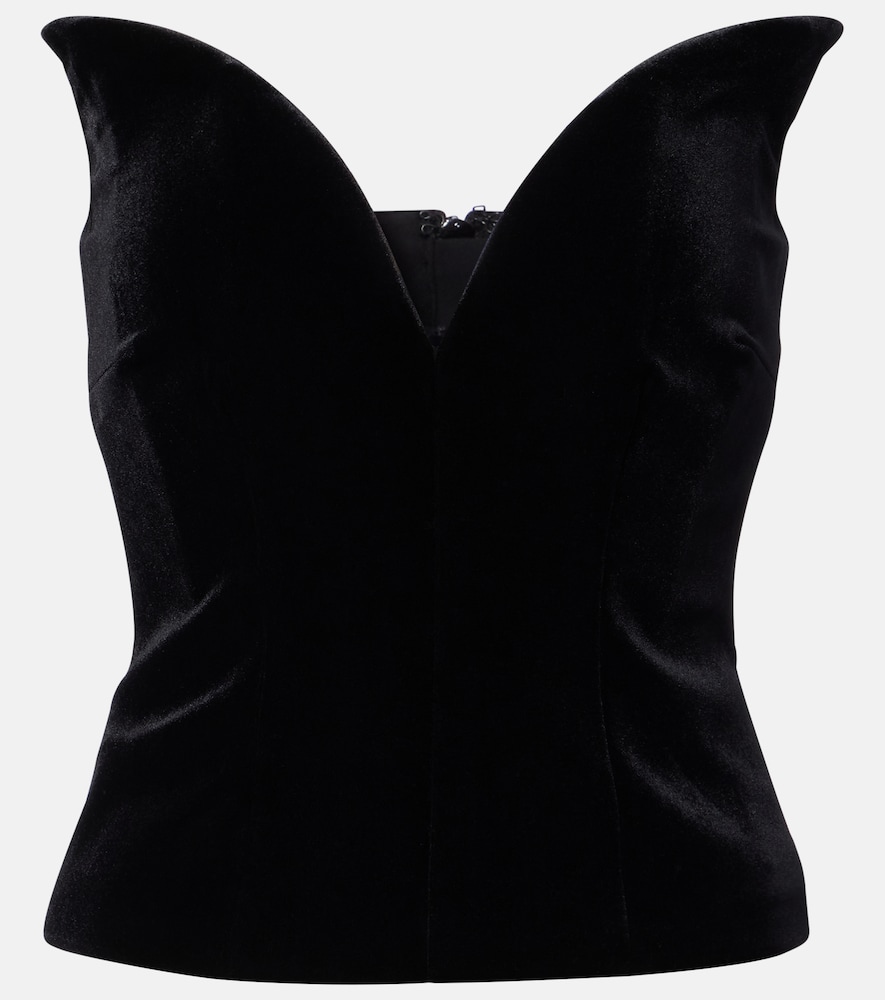 Roland Mouret Top corset en velours 392 €