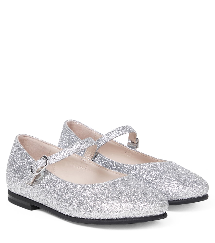 Il Gufo Ballerine Mary Jane con glitter