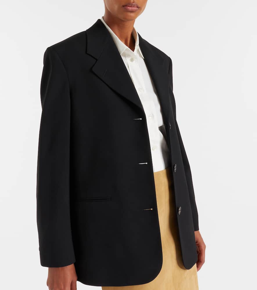 The Row Selim Wool Blazer In Black
