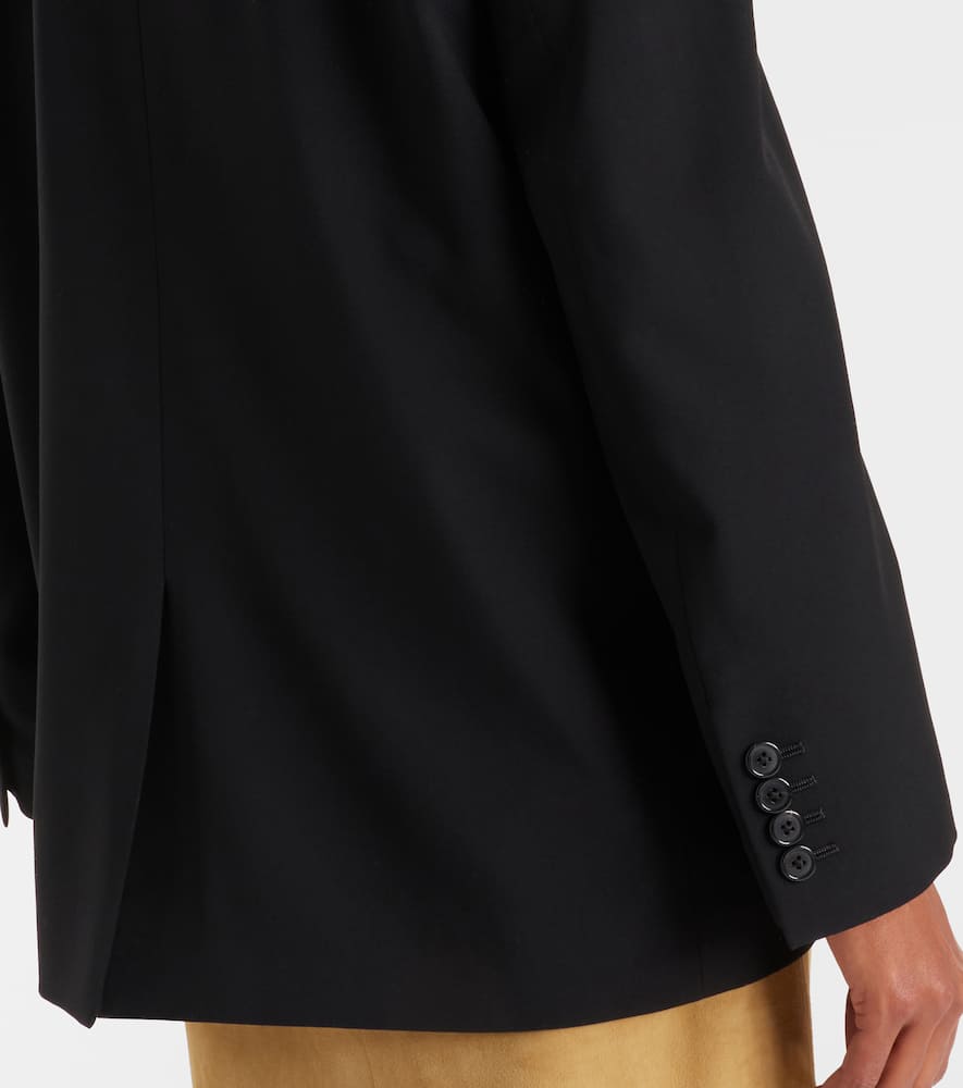 The Row Selim Wool Blazer In Black