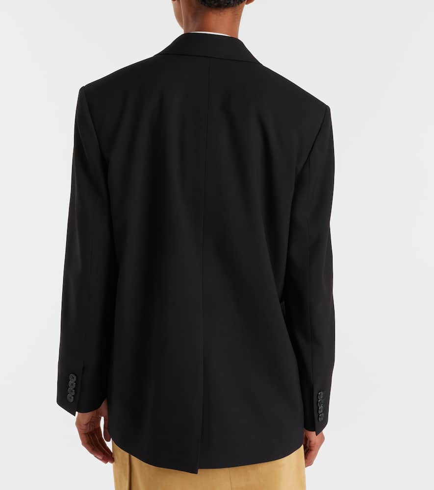 The Row Selim Wool Blazer In Black