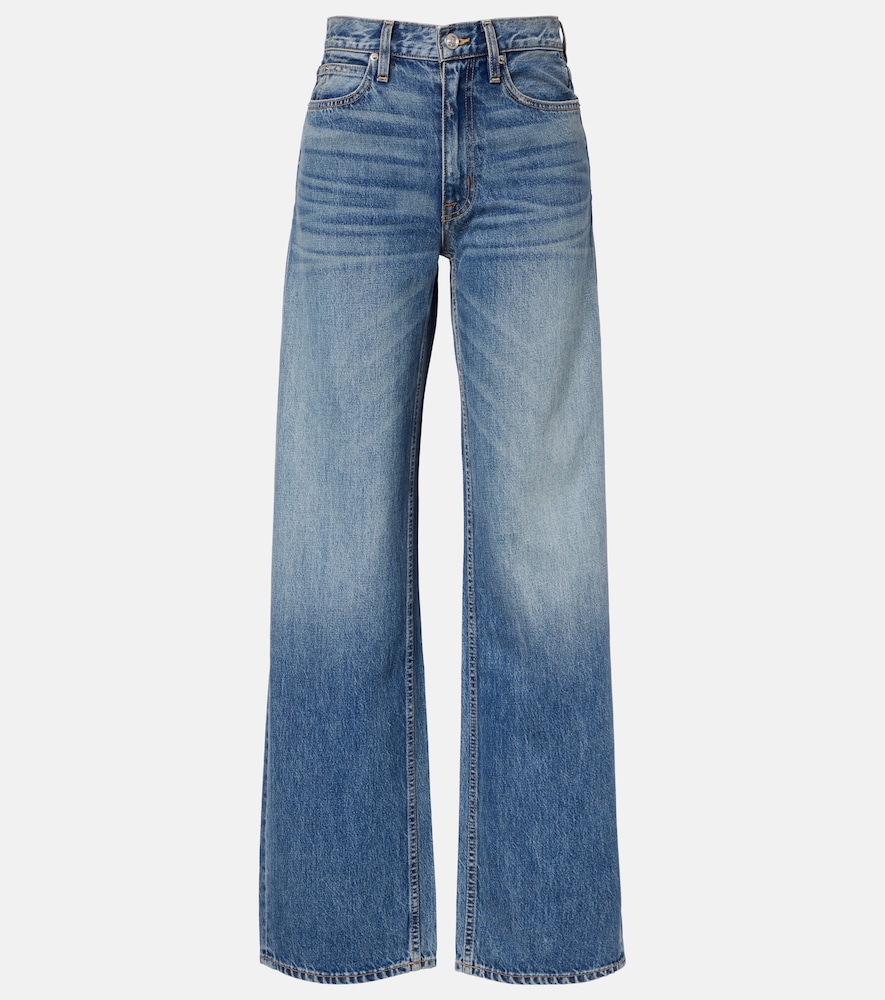 Slvrlake Cassie faded wide-leg jeans