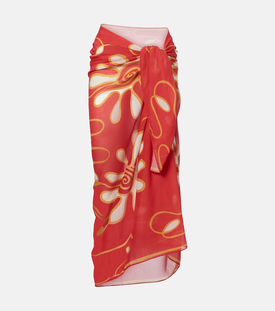 Cala de la Cruz Luana printed beach cover-up