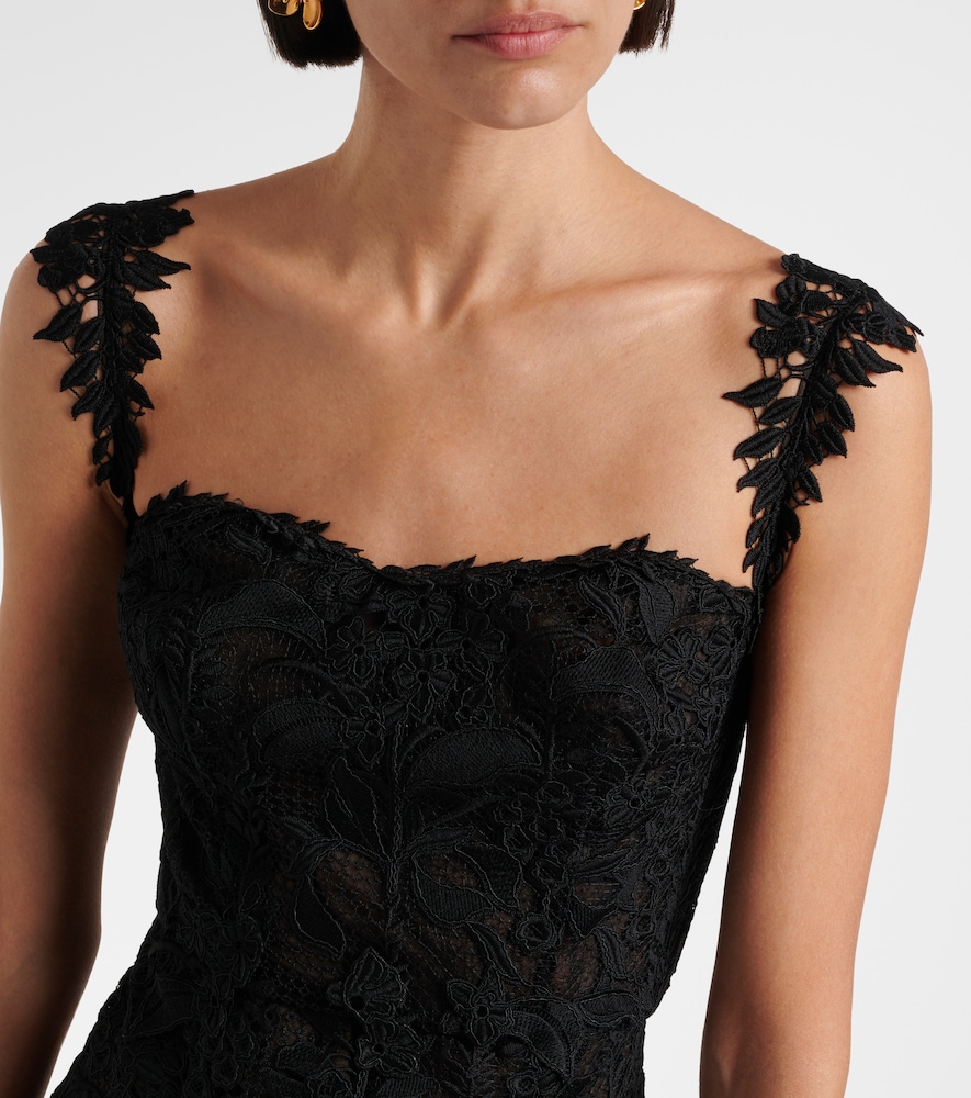  Oscar De La Renta Oscar De La Renta Robe Aus Guipure-spitze 