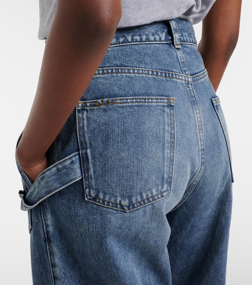  Jw Anderson Jw Anderson Jeans Rectos Bordados 