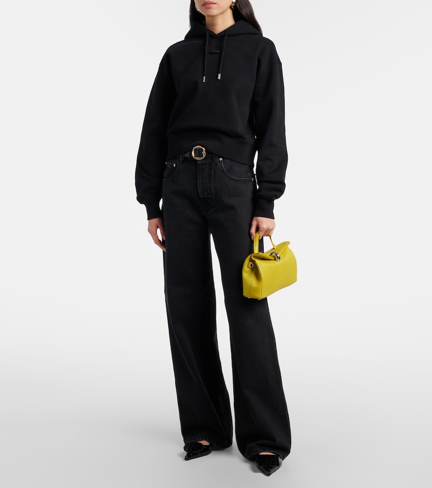Jacquemus Logo cotton jersey hoodie