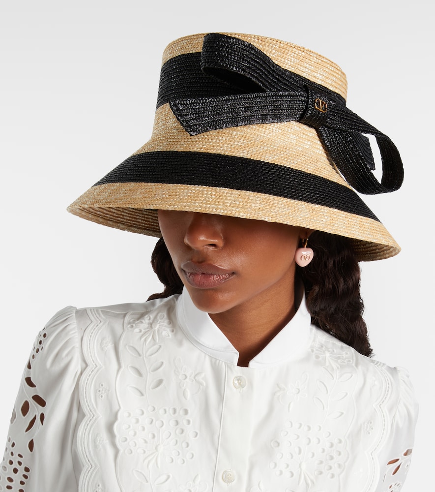 Valentino Straw bucket hat
