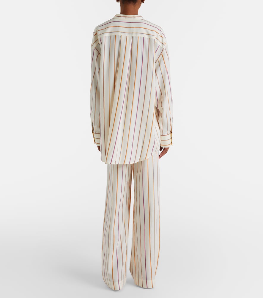  Asceno Asceno Aria Striped Straight Pants 